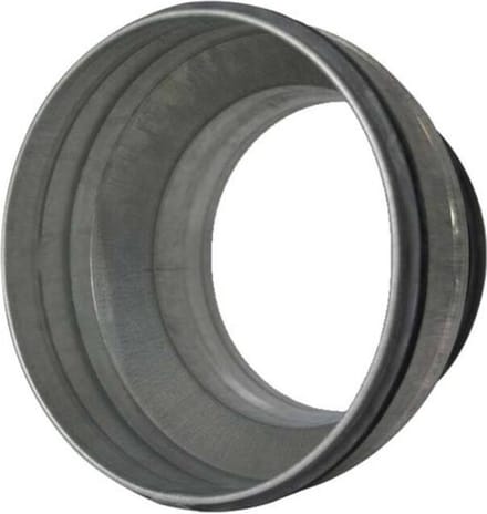 Verloopstuk van Ã˜ 250mm - Ã˜ 125mm voor spirobuis