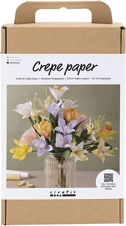 CC Startersset Crêpepapier Bloemen Lenteboeket