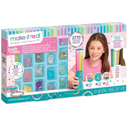 Make it Real - Swift Clicks™ Heishi Deluxe Armbandenmaker - Maak 30+ unieke Heishi armbanden