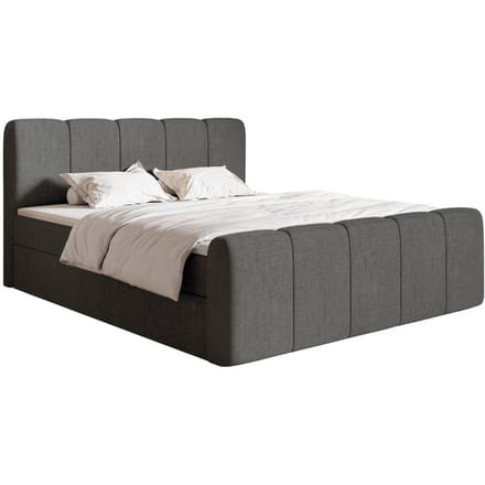 Boxspring Chloe 140x200 chenille met opbergruimte | NADUVI Collection