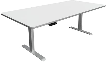 Zit sta bureau Move-3 premium wit 200x100cm