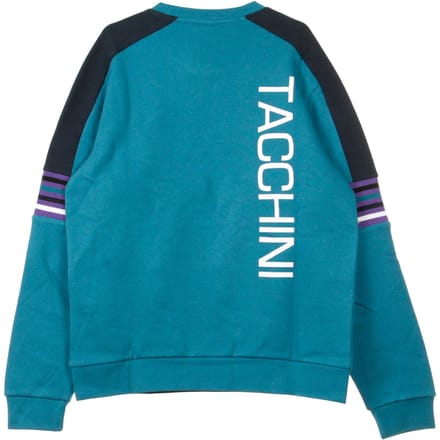 Daniel Sweater Ocean Depth Wit sweatshirt voor heren met ronde hals