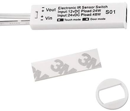 Inbouwsensor met touch functie voor deur- of handbeweging