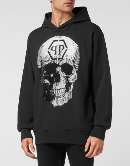 Sweatshirt Met Capuchon Skull