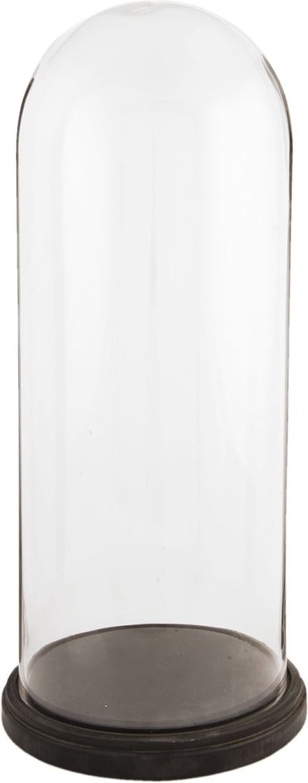 Clayre & Eef Stolp Ø 26x60 cm Transparant Hout