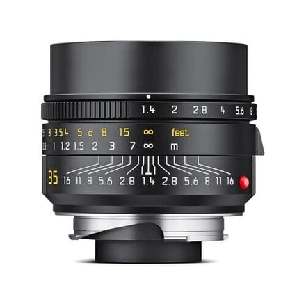 35mm f/1.4 Summilux-M Asph.  Leica M zwart