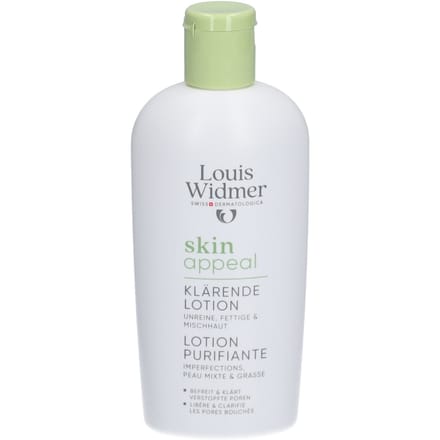 Louis Widmer Skin Appeal - Zuiverende Lotion Parfumvrij - 150 ml