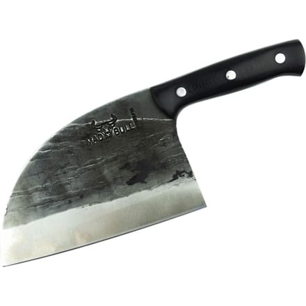 Samura Mad Bull Hakmes 18 cm zwart