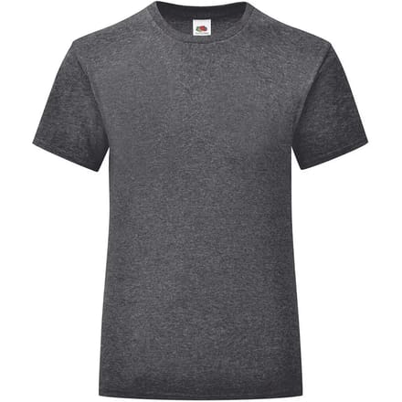 Meisjes-T-shirt Fruit of the Loom Iconic 150
