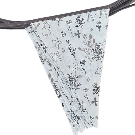 BINK Bedding Stoffen Slinger - Vlaggenlijn Bas model L (5 mtr, 9 vlaggetjes)