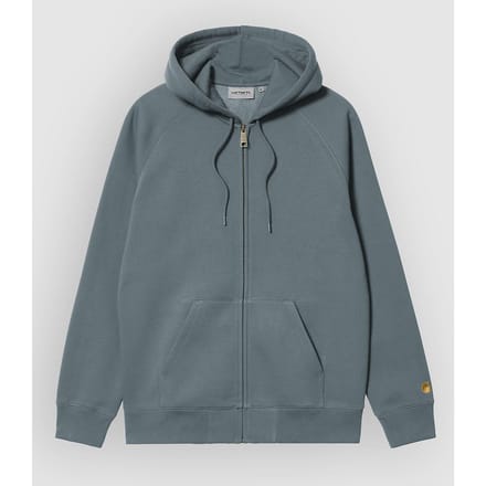 Carhartt WIP Chase Zip Hoodie blauw