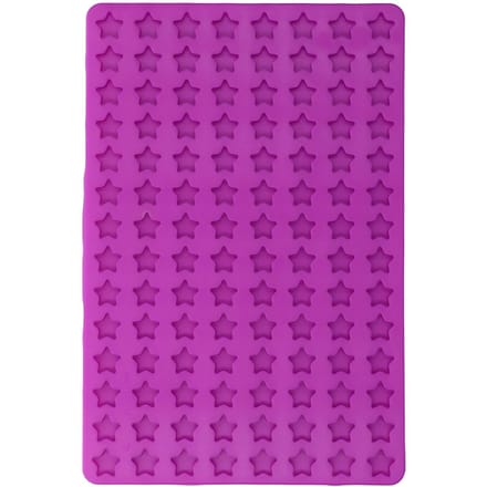 Moules à Biscuits pour Chien 112 Cavités Étoile à Cinq Branches Moules à Biscuits en Silicone pour DIY Chocolat Bonbon purple