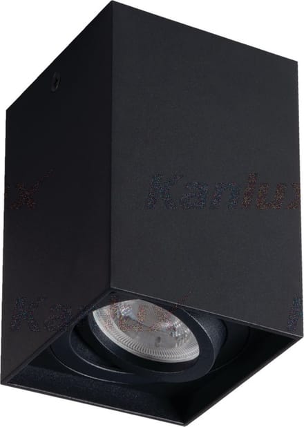 Kanlux GORD XS Opbouwspot Zwart