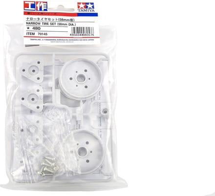 Tamiya 70145 Narrow Tire Set Pololu 63