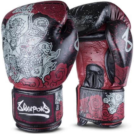 Thaise bokshandschoenen 8 Weapons Hanuman Yant