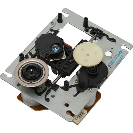 Bloc Optique Lentille Laser Remplacement Professionnel Pièces de Bloc Optique Lentille Laser pour Lecteur DVD CD Type 2 gray