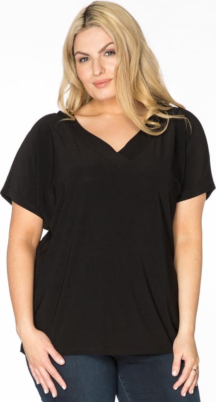 YOEK Dames T-Shirt v-hals