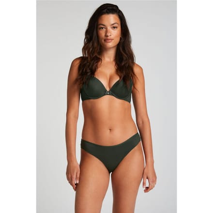 Hunkemöller Dames Lingerie Invisible brazilian Lace Back - Groen - maat S
