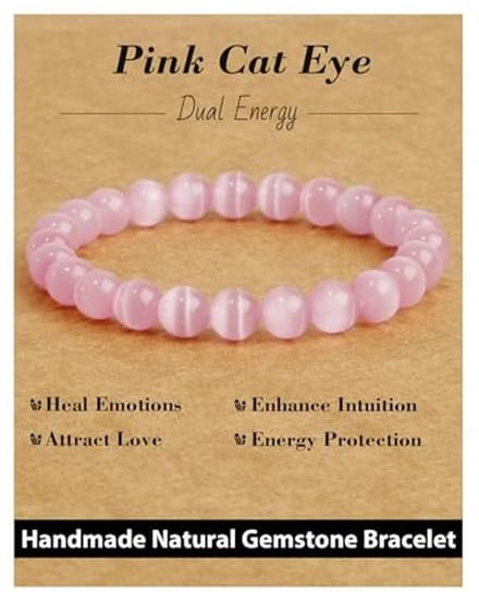 Elastische Damesarmband van Natuursteen - Yoga Chakra Armband voor Rust en Balans