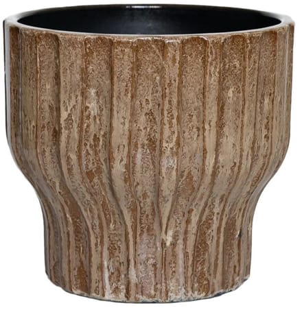 Bloempot Vigo Bruin D32 x H40 cm