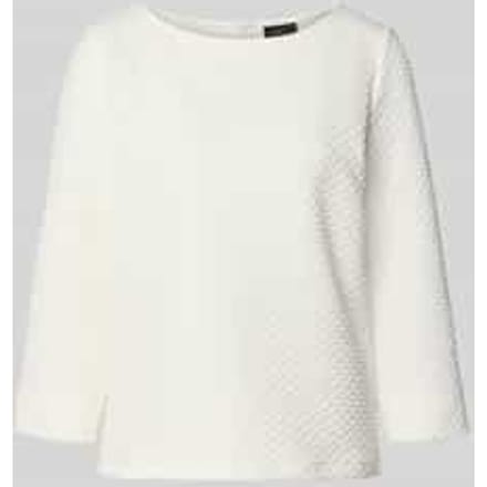 s.Oliver - female - Jacquard sweatshirt in een relaxte pasvorm met een boothals