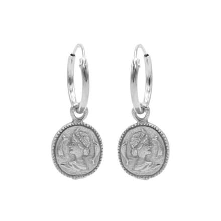 Karma Symbols oorbel M1967 Coin