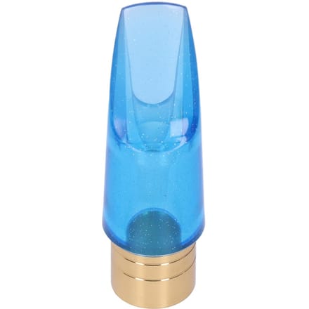 Saxofoon Mondstuk Bb Alt ABS Blauw Transparant Blaasinstrument Accessoires Vervanging blue
