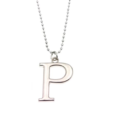 Ketting Met Letter - P