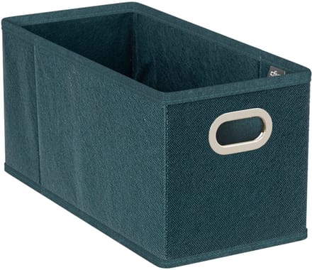 Opbergmand donker small Five® - Blauw - Opvouwbaar