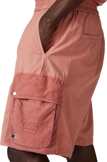 Iceberg Heren Korte Broek Rood D050-0032/4371