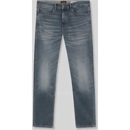 slim fit jeans van katoenmix model 'DELAWARE'