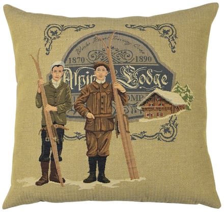 gobelin kussen alpine lodge 45x45cm