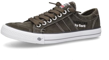 Dockers by Gerli Washed Canvas Trainers Khaki Sneakers kaki EU42 -