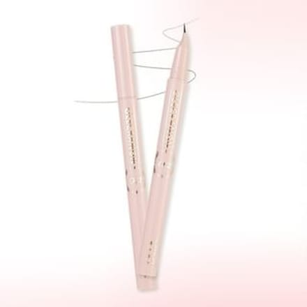 xixi - Ink Control Focus Curved Tip Eyeliner - 3 Colors #02 Misty Brown - 0.6ml