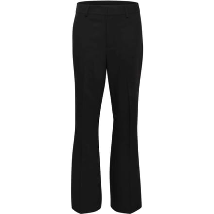 Kaffe Broek Kasakura Flared Pants 10509047 100121 Black Deep Dames Maat - W36
