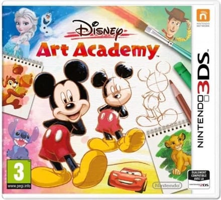 Nintendo Disney Art Academy Standaard Duits, Engels, Spaans, Frans, Italiaans Nintendo 3DS