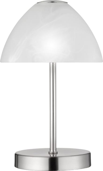 REALITY QUEEN - Tafellamp - Nikkel mat - incl. 1x SMD 3 W - 4-stappen TOUCH