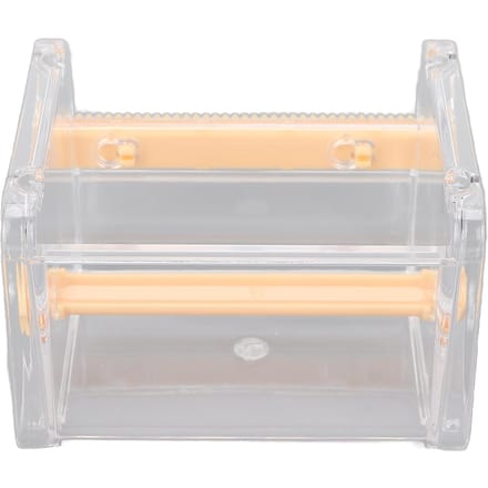 Transparante Multi Masking Tape Snijder Dispenser Zichtbare Rol Tape Houder voor Thuis Kantoor oranje
