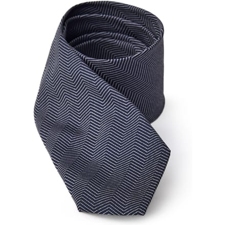 Blauwe zijde stropdas 7 cm Jil Sander