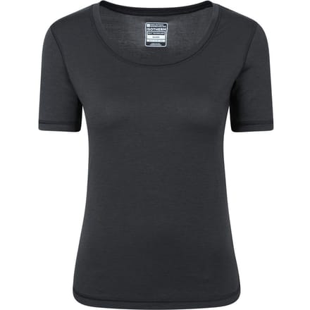 Mountain Warehouse Dames Keep The Heat Isotherm T-Shirt (Zwart)
