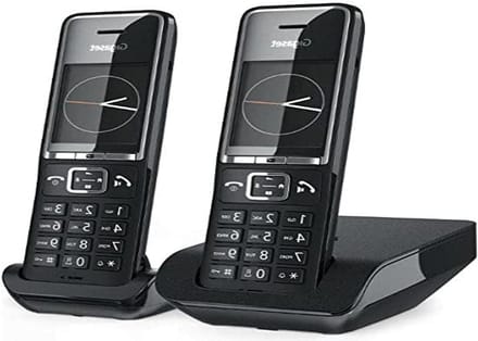 Draadloze Telefoon - DECT Telefoon - Thuis Bellen - Dubbel Handset - Niet gespecificeerd - Zwart