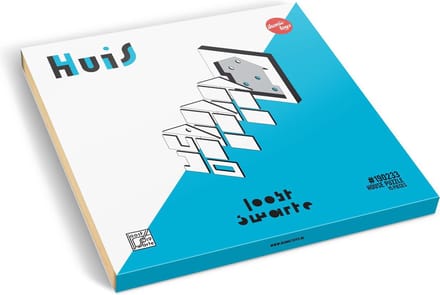 IKONIC - Houten Puzzel - Joost Swarte Puzzel 'Huis'