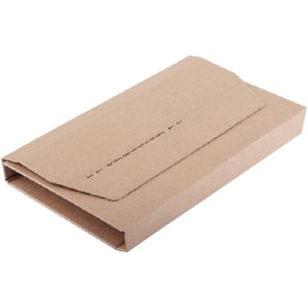Wikkelverpakking CleverPack A4 zelfklevend bruin pak à 10 stuks