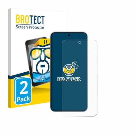 BROTECT - Screenprotector voor Oppo F31 Pro - Folie Beschermfolie transparant 2 Stuks