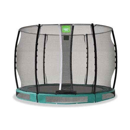 EXIT Allure Classic Trampoline ø305cm - Inground - Ingraaftrampoline - Rond - Voor Kinderen - Groen