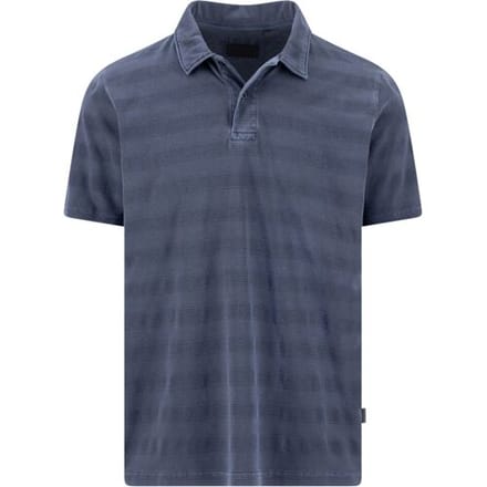 Fynch-Hatton Polo Striped Cotton Jacquard Navy / male