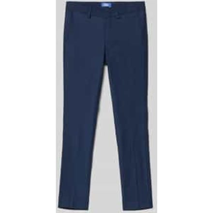 Regular fit pantalon met wol, model 'SOLARIS'