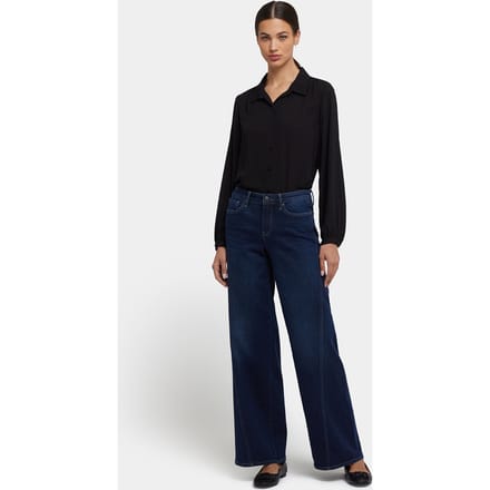 Teresa Wijde Pijpen Jeans | Inkt Skyline