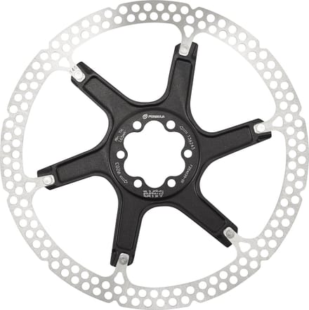 Formula remschijf remschijf 6-gaats, 2-delig zwart/zilver Diameter 140 mm