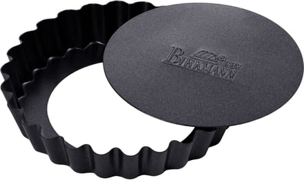 Birkmann Taartvorm / Bakvorm / Quichevorm met losse bodem Premium Baking ø 10 x 2 cm - 6 Stuks